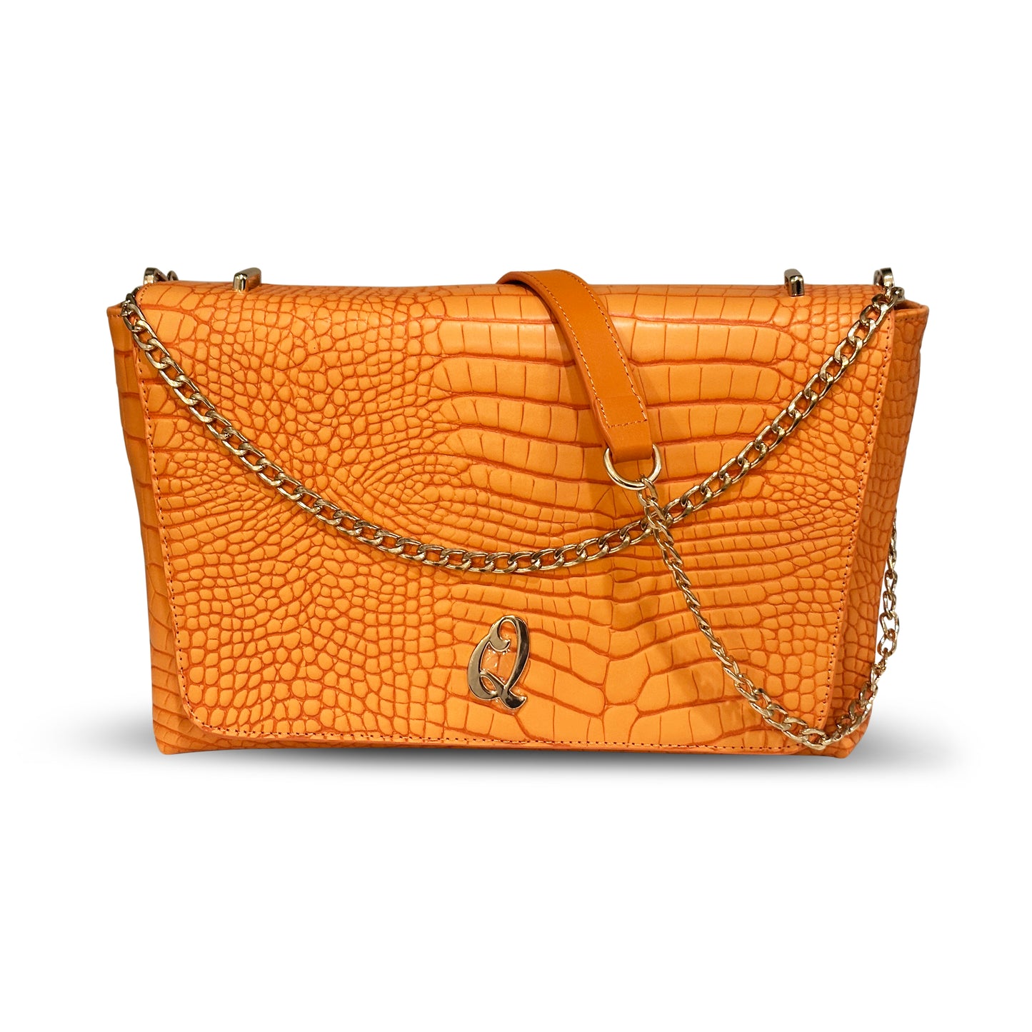 The "Cheri" Shoulder Bag-Orange-ALMOST SOLD OUT