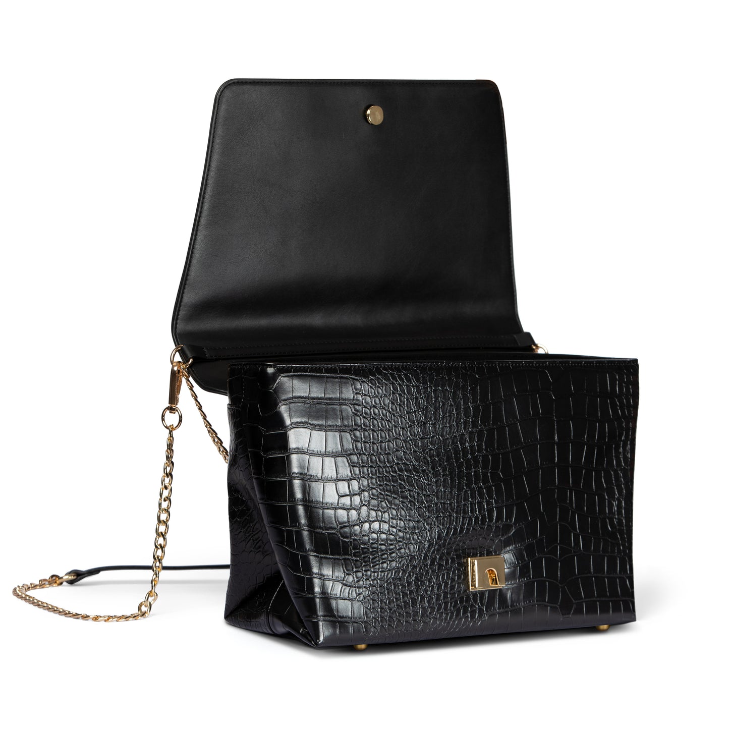 The "Cheri" Shoulder Bag-Black