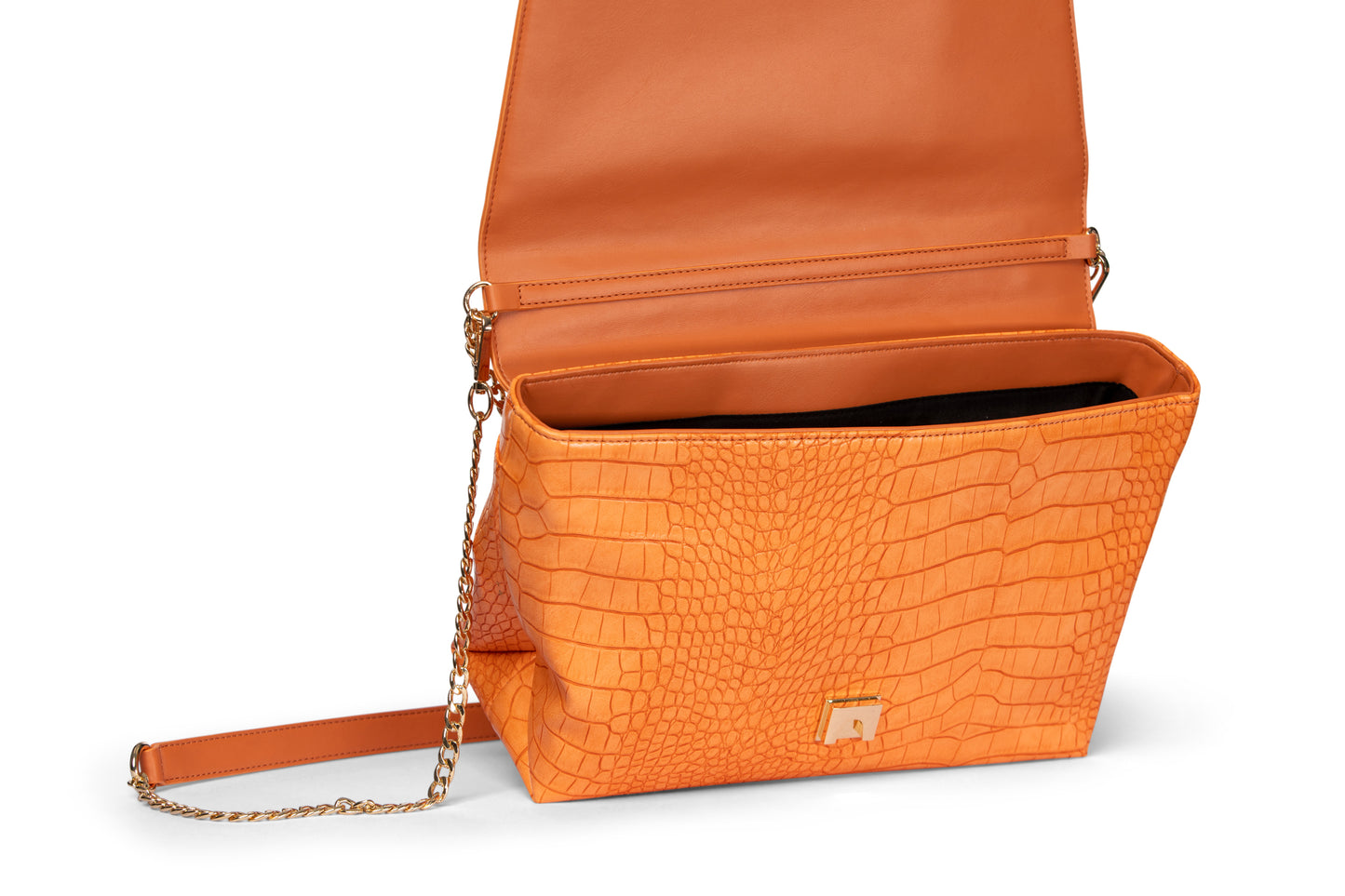 The "Cheri" Shoulder Bag-Orange-ALMOST SOLD OUT